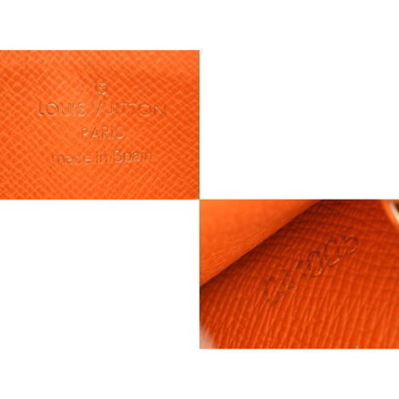 Louis Vuitton Epi Pochette Cle Mandarin Leather Coin Case - Picture 9 of 12